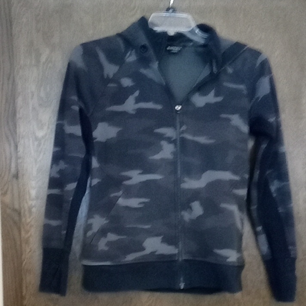Camo Zip-Up Hoodie